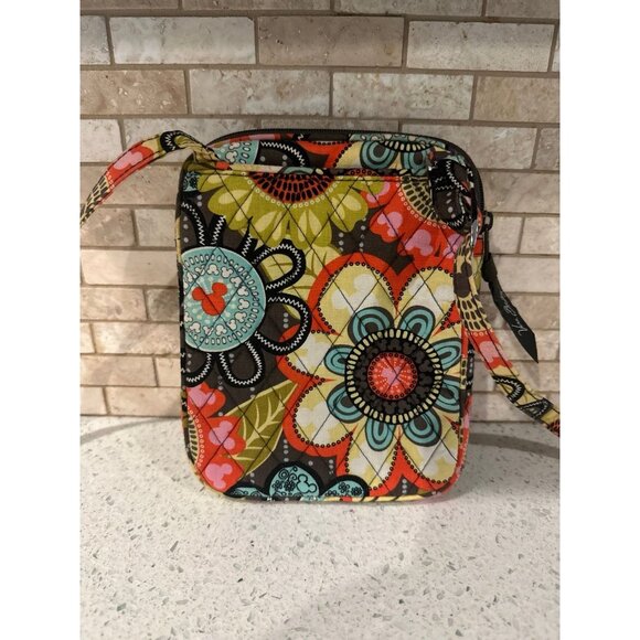 Disney Vera Bradley Bag - Mickey's Perfect Petals Mini Hipster - Picture 3 of 4